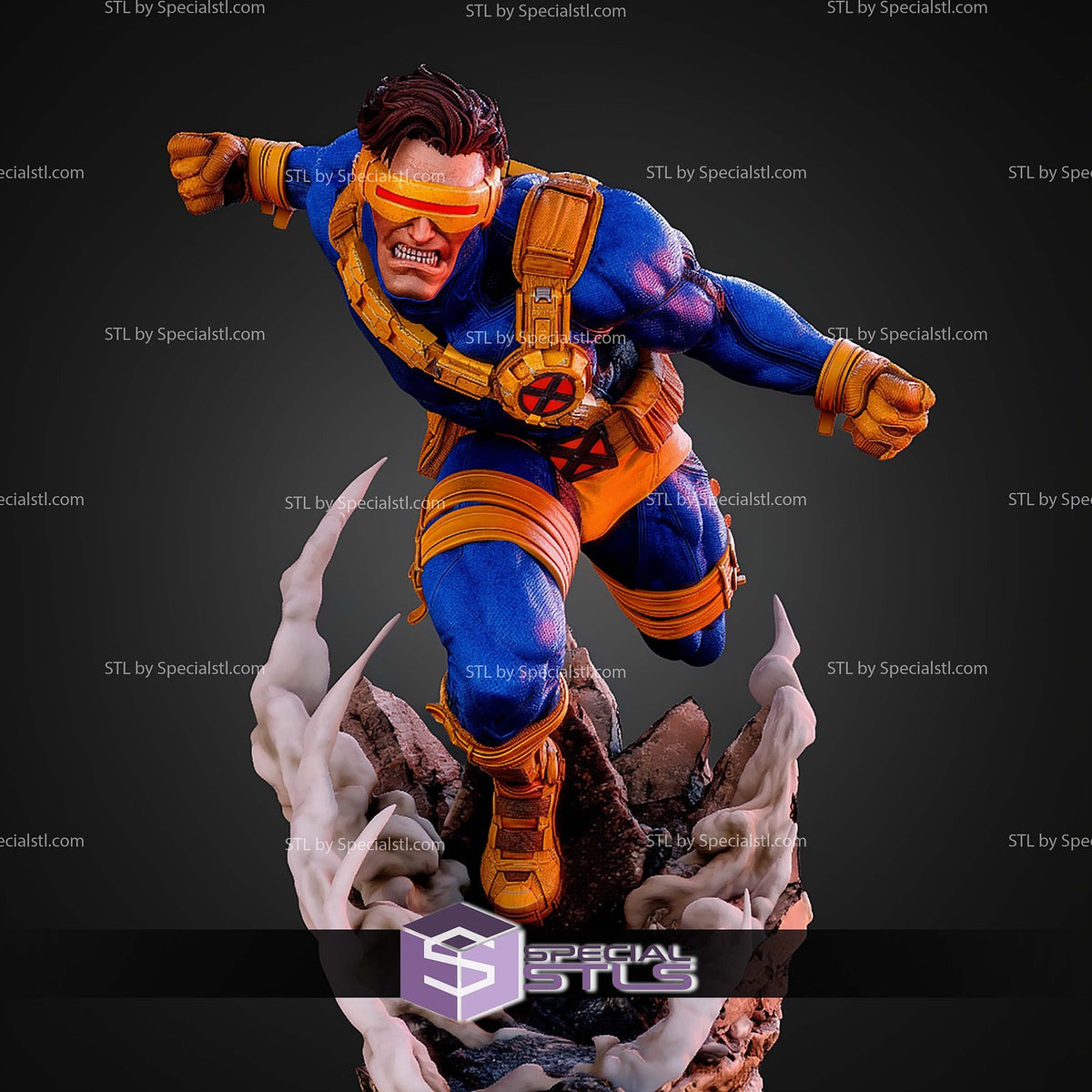 Cyclops Comic Angry X-Men statua da collezione IceBreaker Series