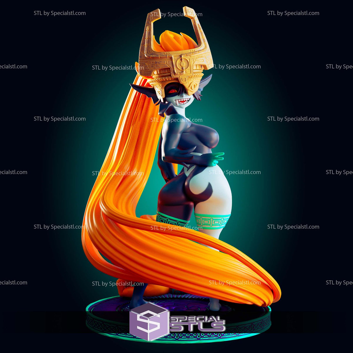 Midna Thicc The Legend of Zelda statua da collezione IceBreaker Series