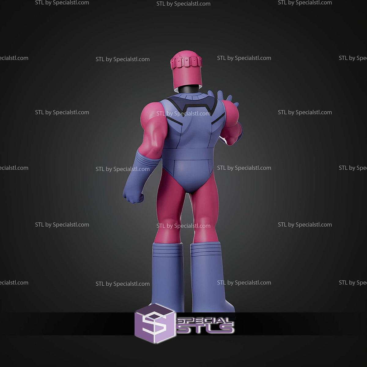 Sentinel X-Men statua da collezione IceBreaker Series vista alternativa
