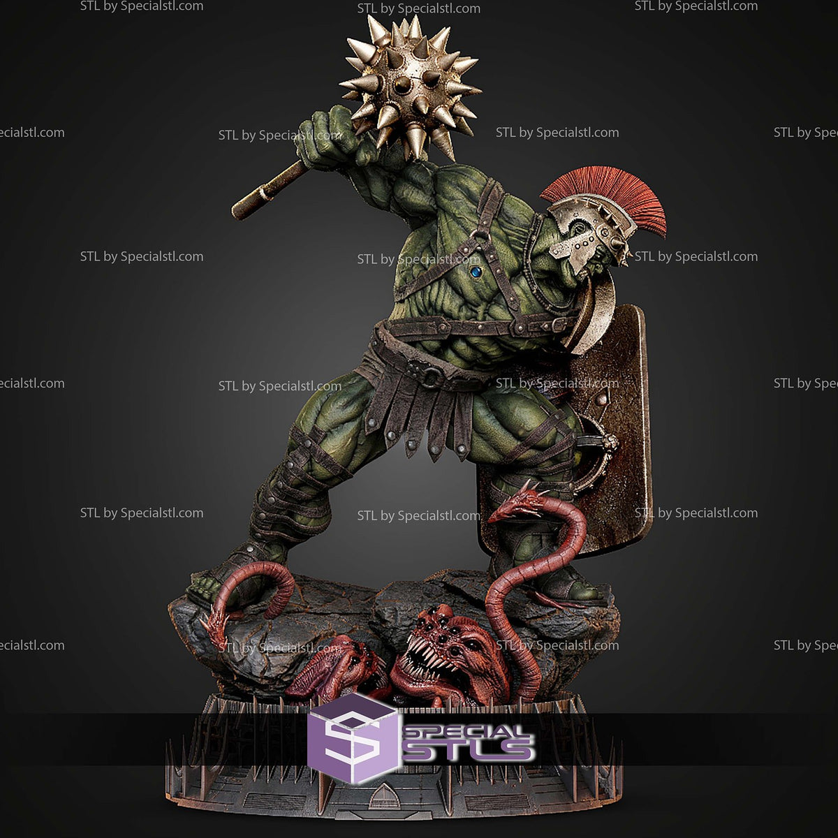 Hulk Planet Hulk Marvel statua da collezione IceBreaker Series