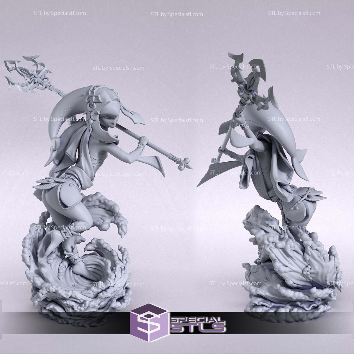 Mipha The Legend of Zelda dettaglio statua da collezione 3
