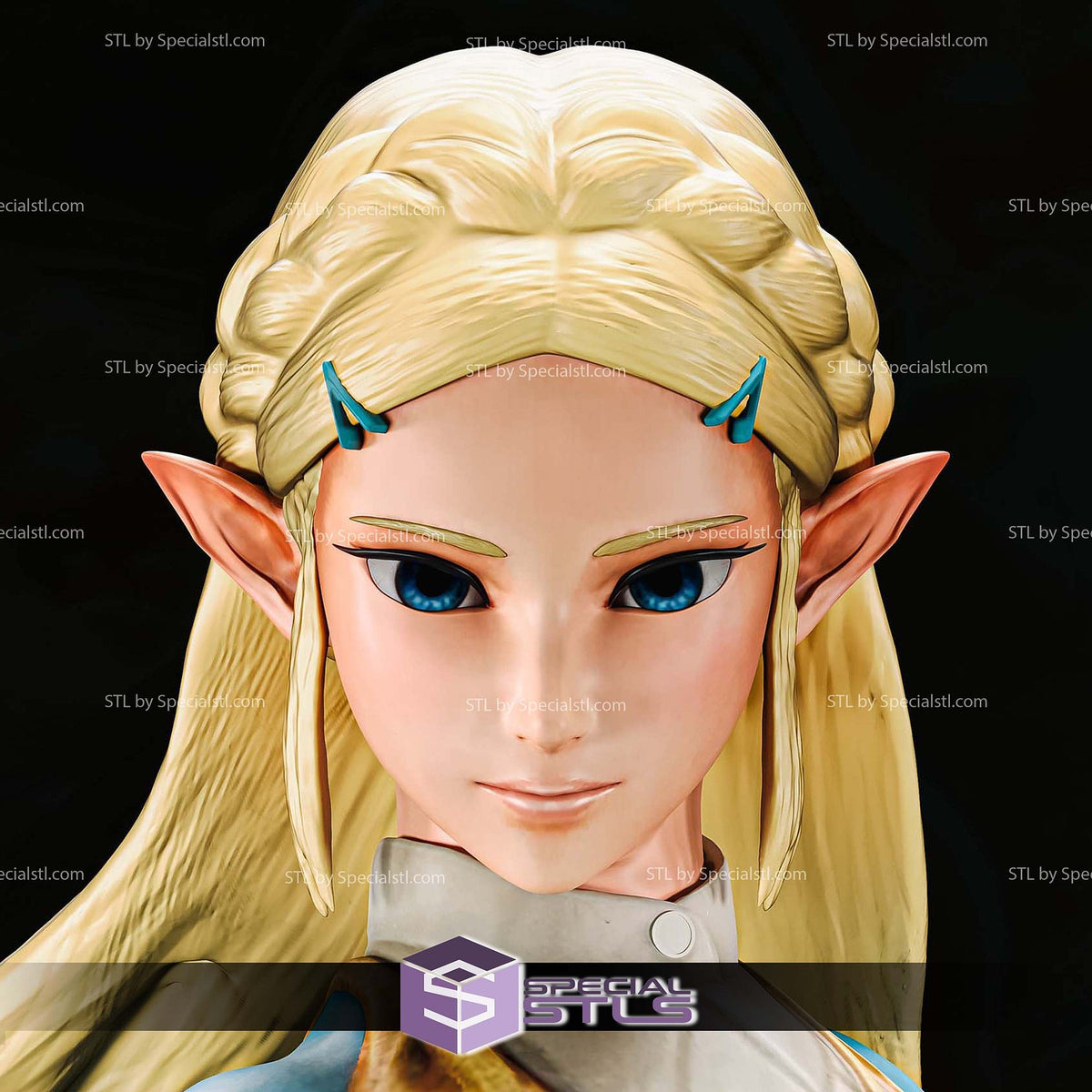 Princess Zelda and Torch The Legend of Zelda statua da collezione IceBreaker Series vista alternativa