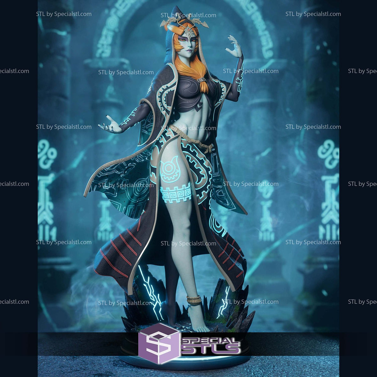 Midna The Legend of Zelda statua da collezione IceBreaker Series