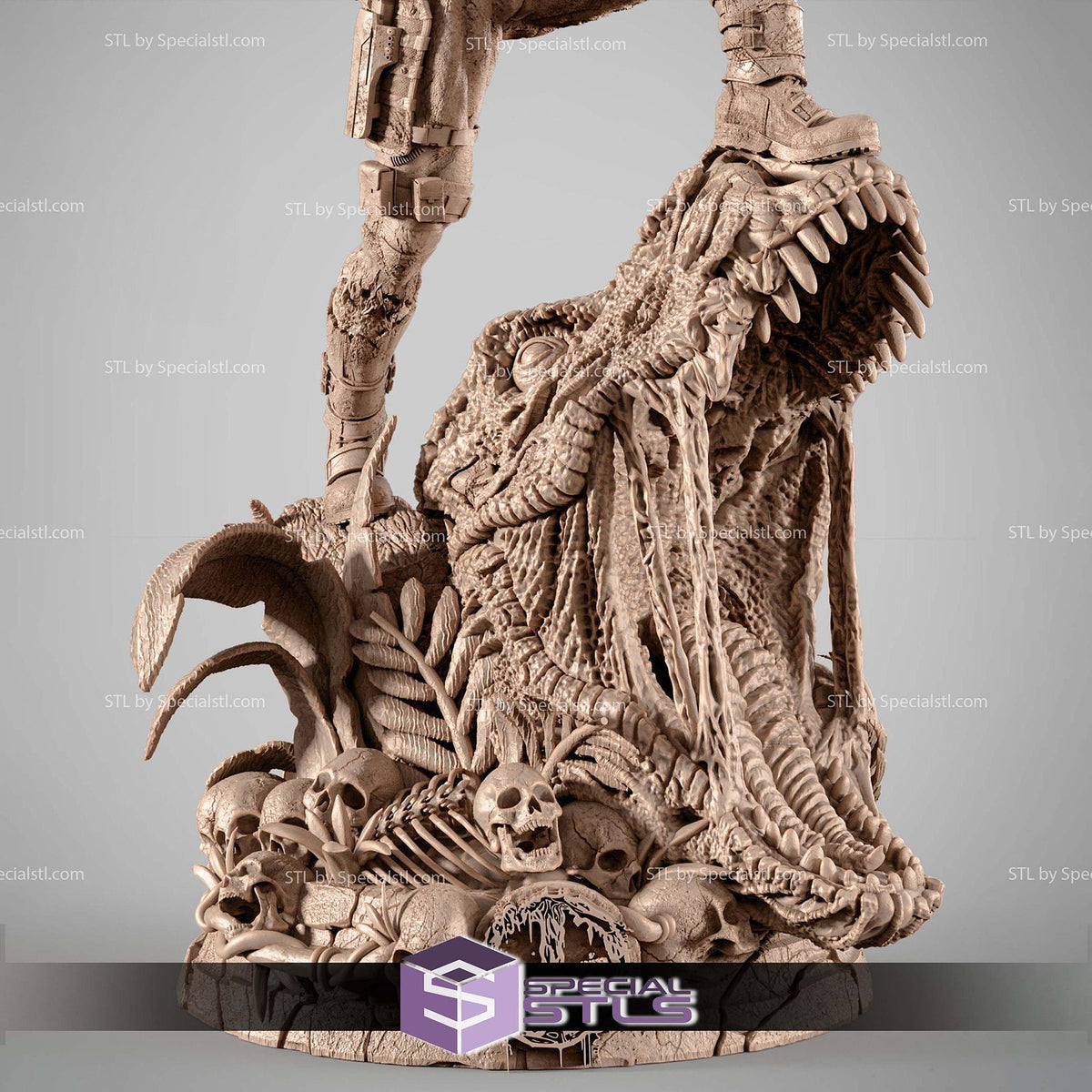 Deadpool Zombie Marvel dettaglio statua da collezione 3