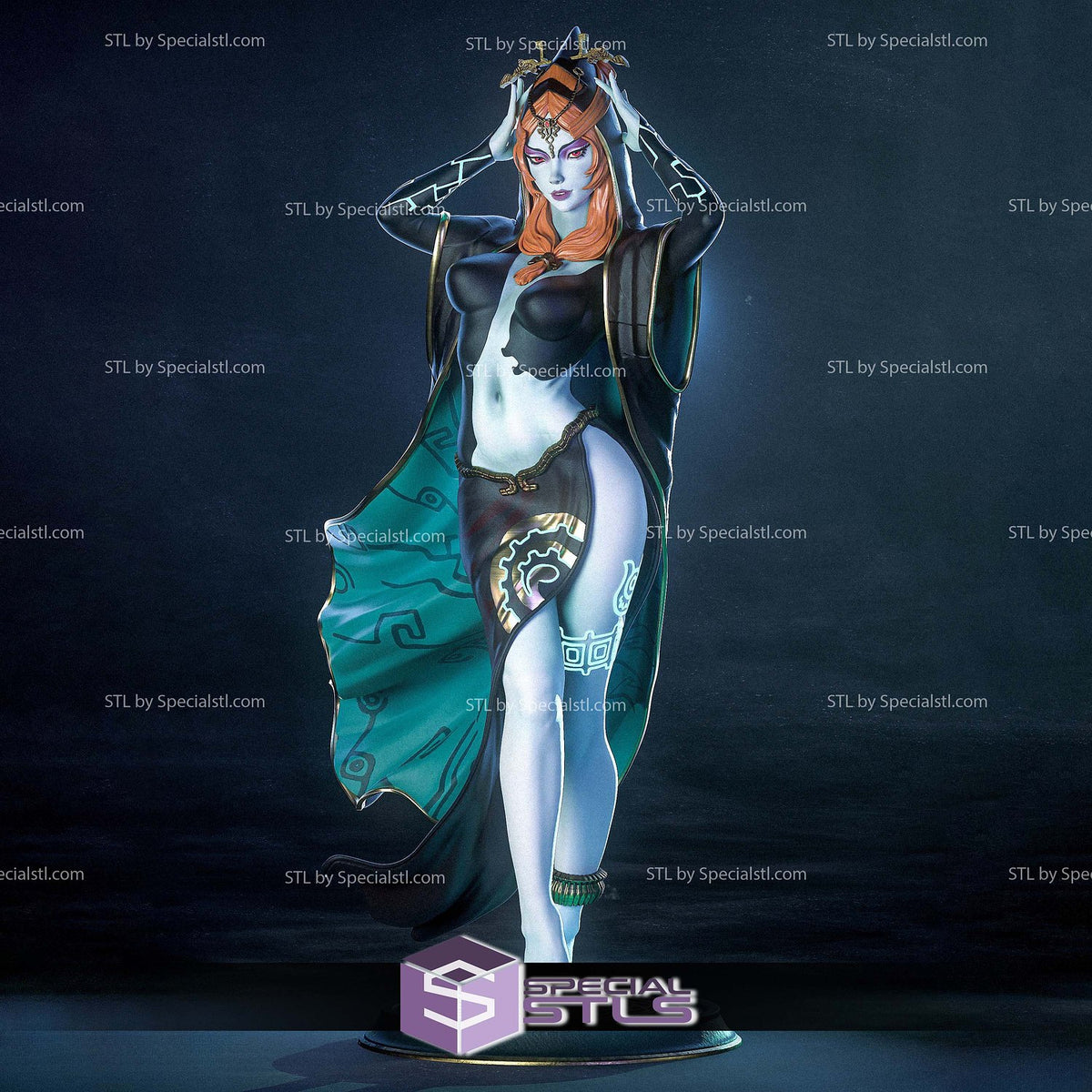Midna Beautiful The Legend of Zelda statua da collezione IceBreaker Series