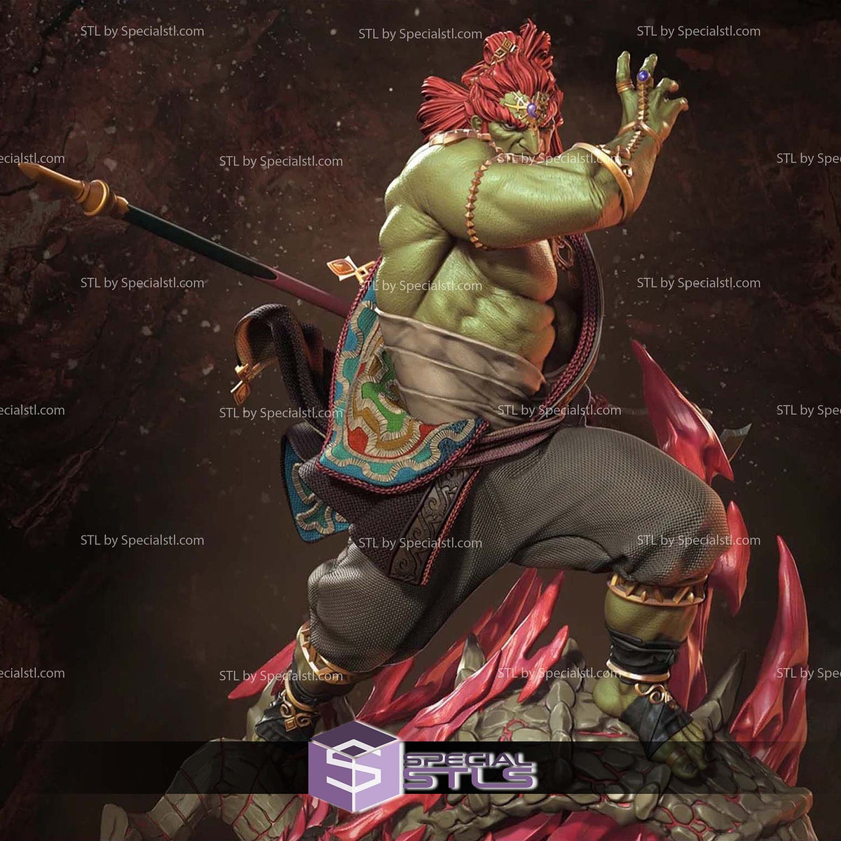 Ganondorf The Legend of Zelda statua da collezione IceBreaker Series