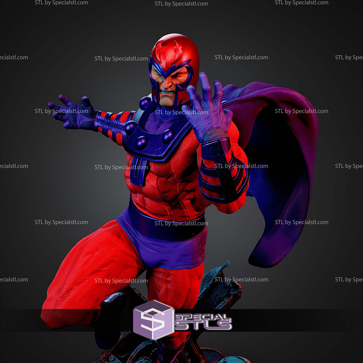 Magneto Classic Comic X-Men statua da collezione IceBreaker Series