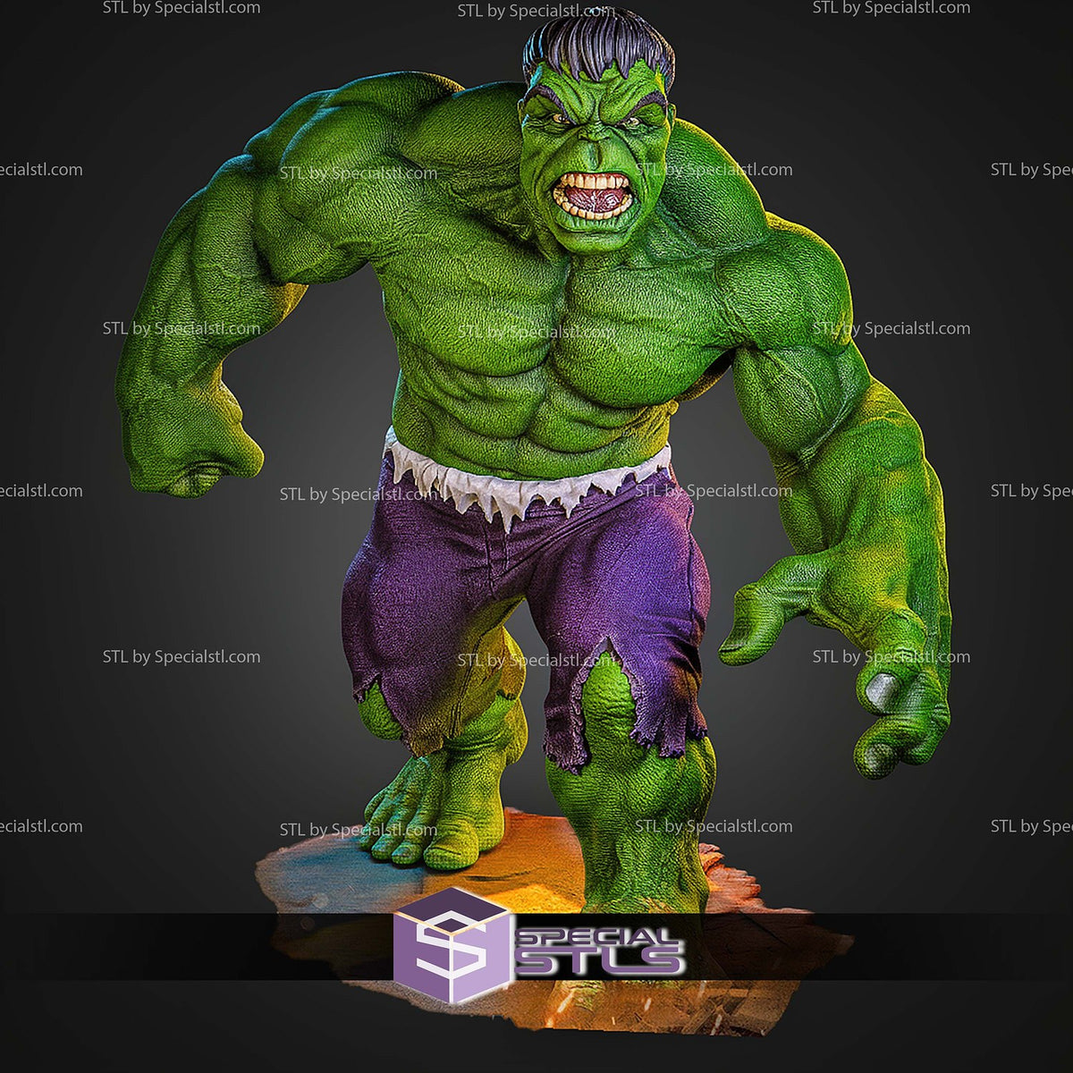 Hulk Jack Kirby Marvel statua da collezione IceBreaker Series