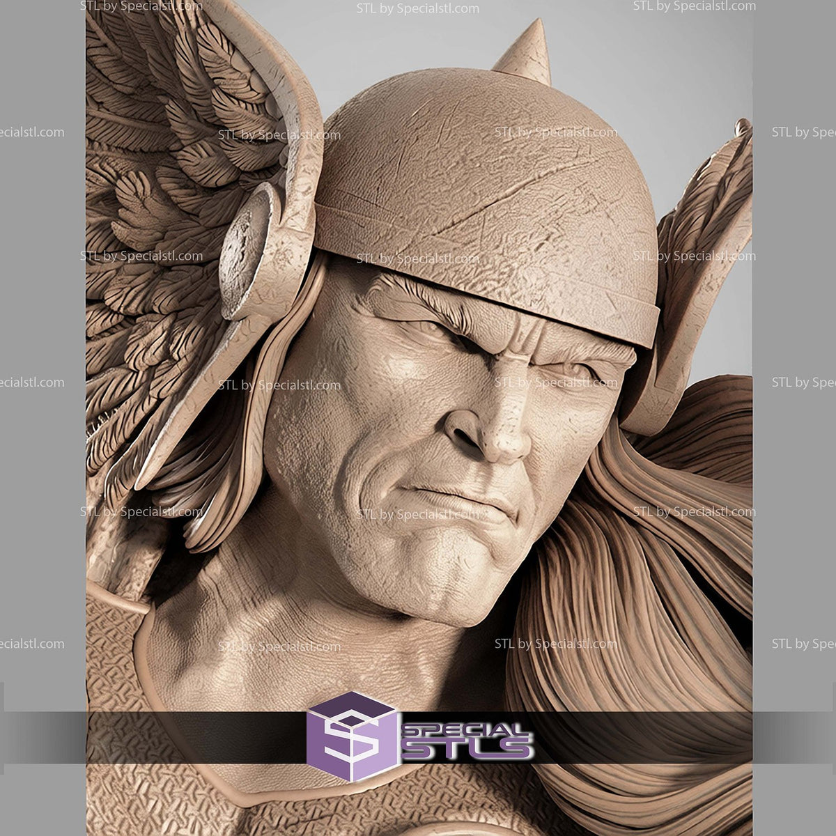 Thor Comic Marvel dettaglio statua da collezione 4
