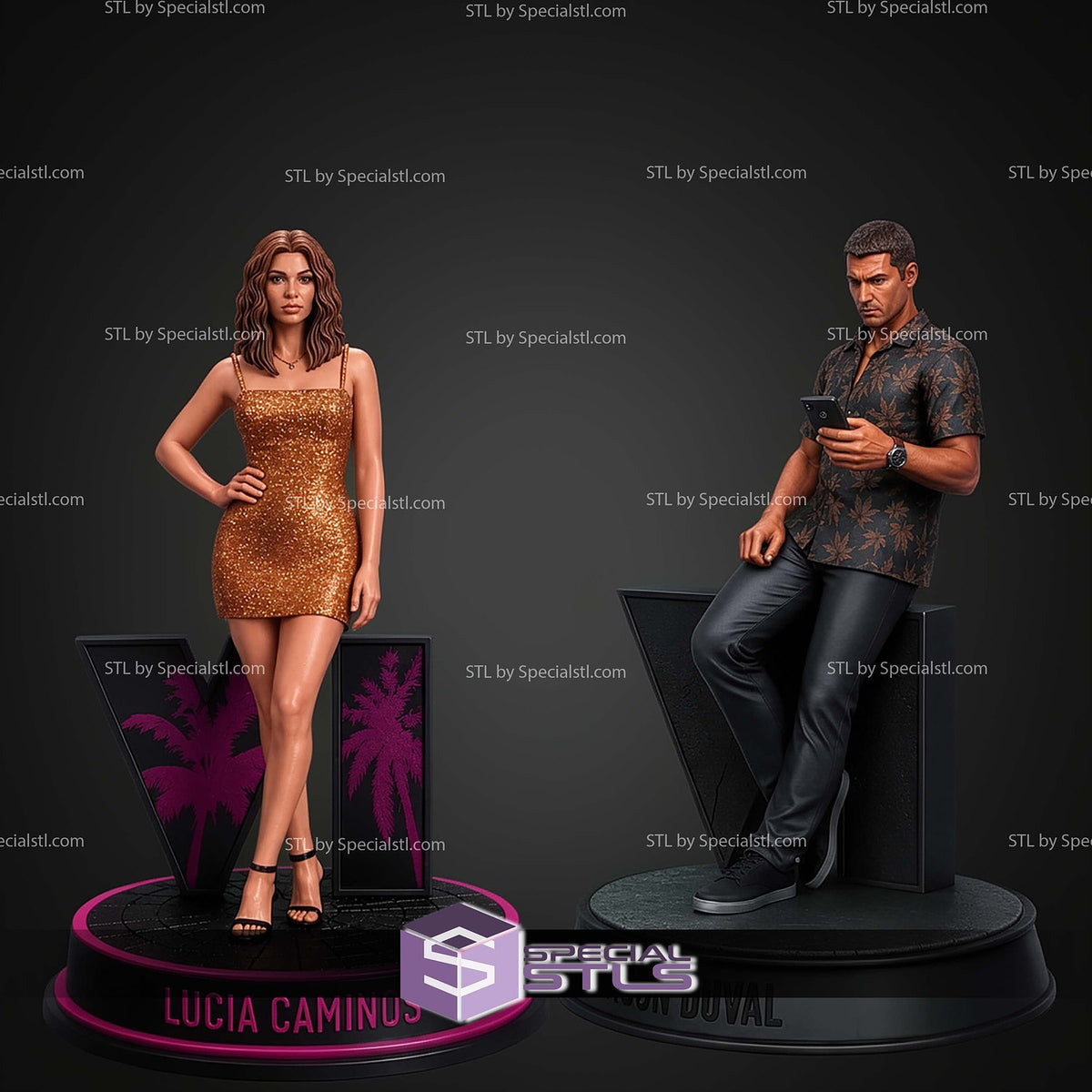 Lucia Caminos GTA VI dettaglio statua da collezione 3