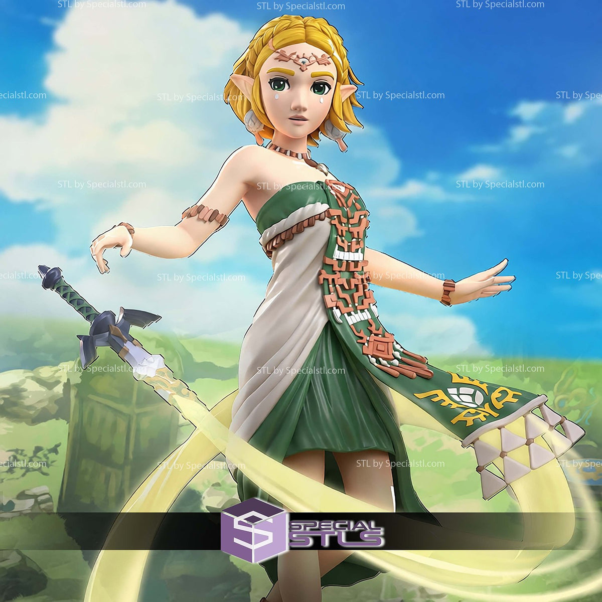 Zelda The Legend of Zelda statua da collezione IceBreaker Series