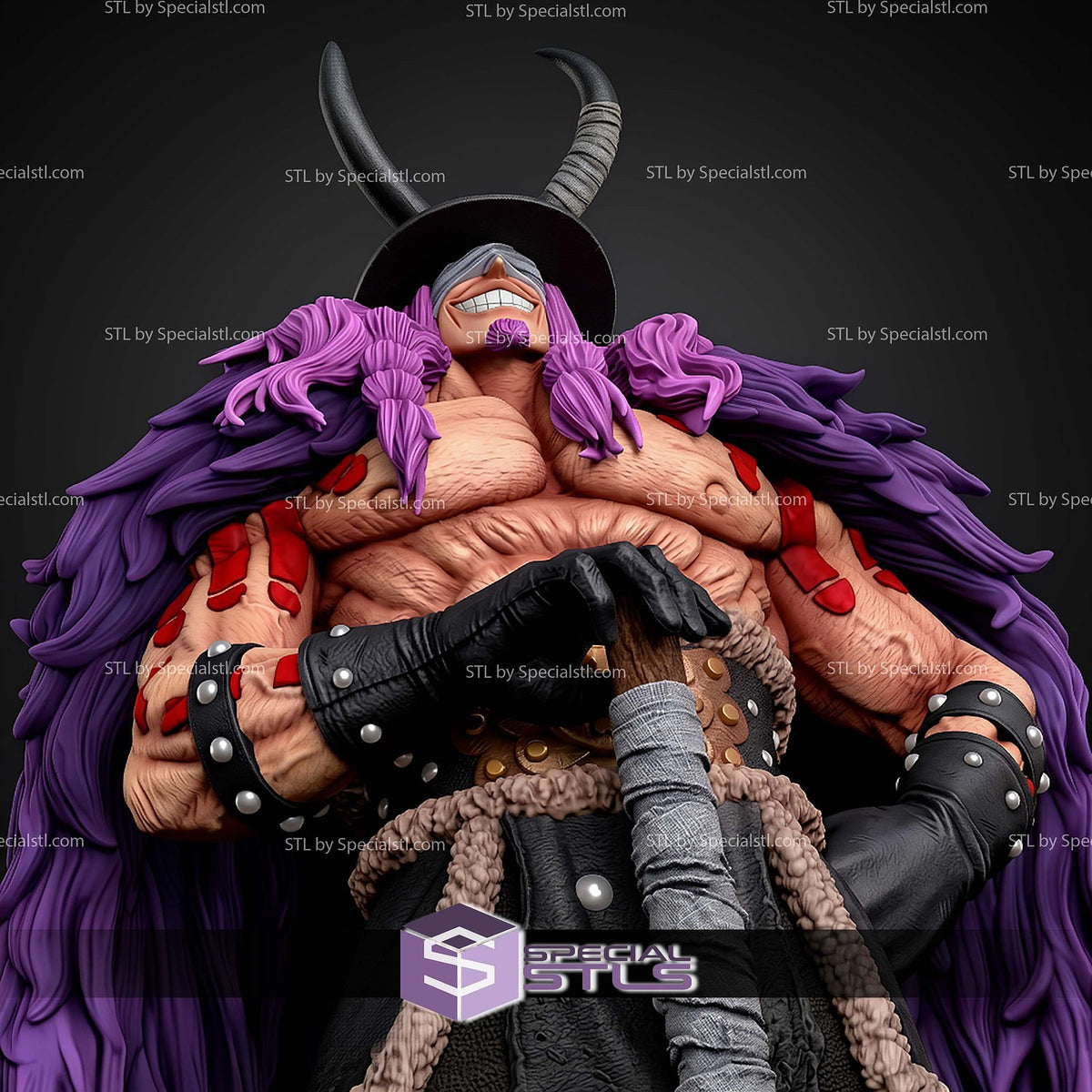 Loki The Prince Of Elbaph One Piece statua da collezione IceBreaker Series vista alternativa