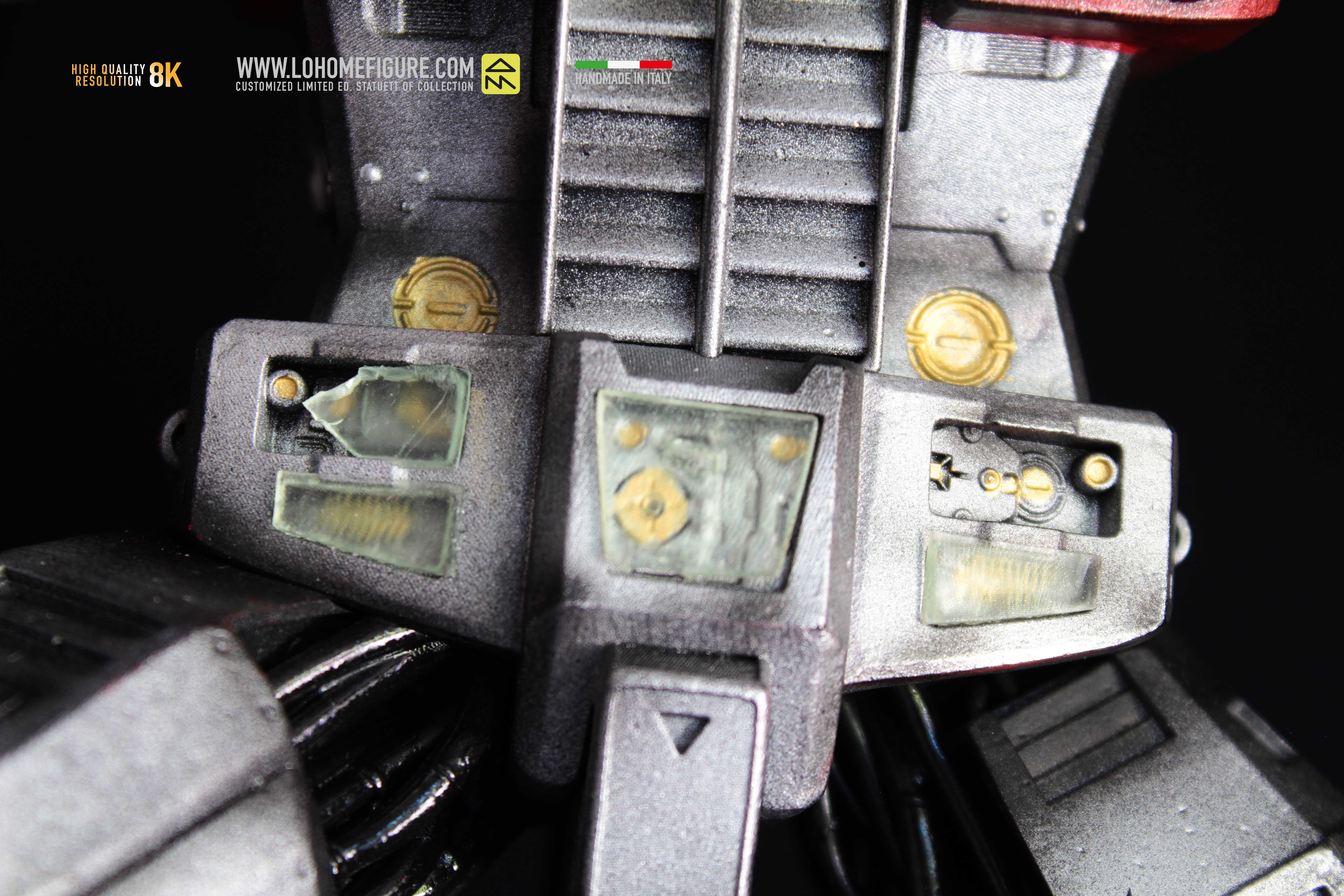 Transformers Diorama da collezione - Optimus Prime Figure con multi LED - scala 1:4