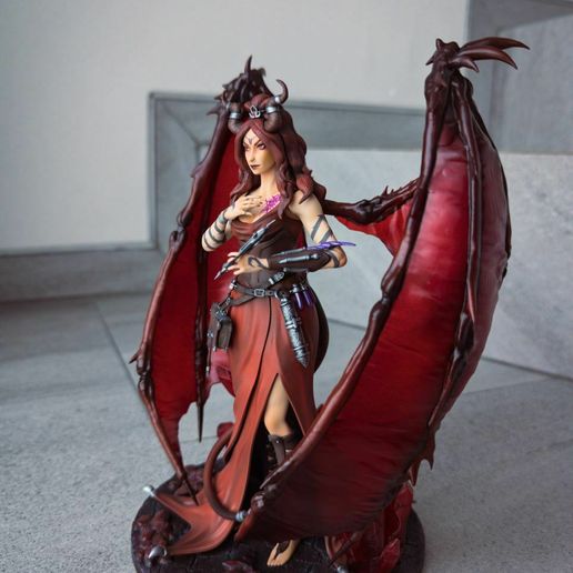 Areelu Vorlesh Pathfinder: Wrath of the Righteous statua da collezione IceBreaker Series