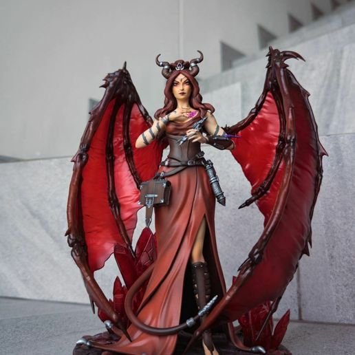 Areelu Vorlesh Pathfinder: Wrath of the Righteous statua da collezione IceBreaker Series