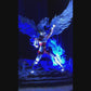 Saint Seiya Diorama Pegasus - Knight of Zodiac Action Figure - Statua di Pegasus con cavallo pezzo esclusivo con Multi LED scena notturna