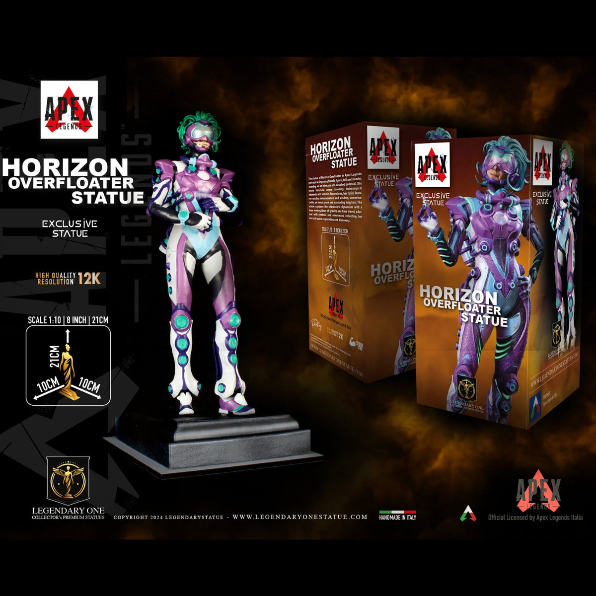 Horizon Overfloater Statua da collezione - Apex Legends Figure esclusiva - scala 1:8