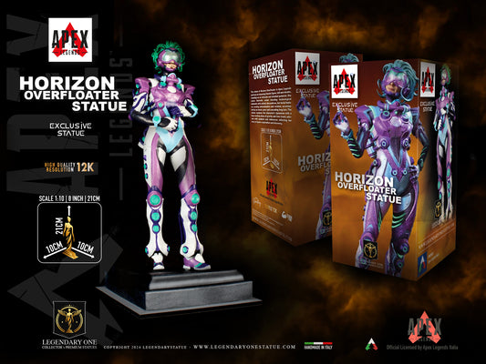 Horizon Overfloater Figure Premium Statue Apex Legends, Statua di Horizon in edizione esclusiva High Quality 12K