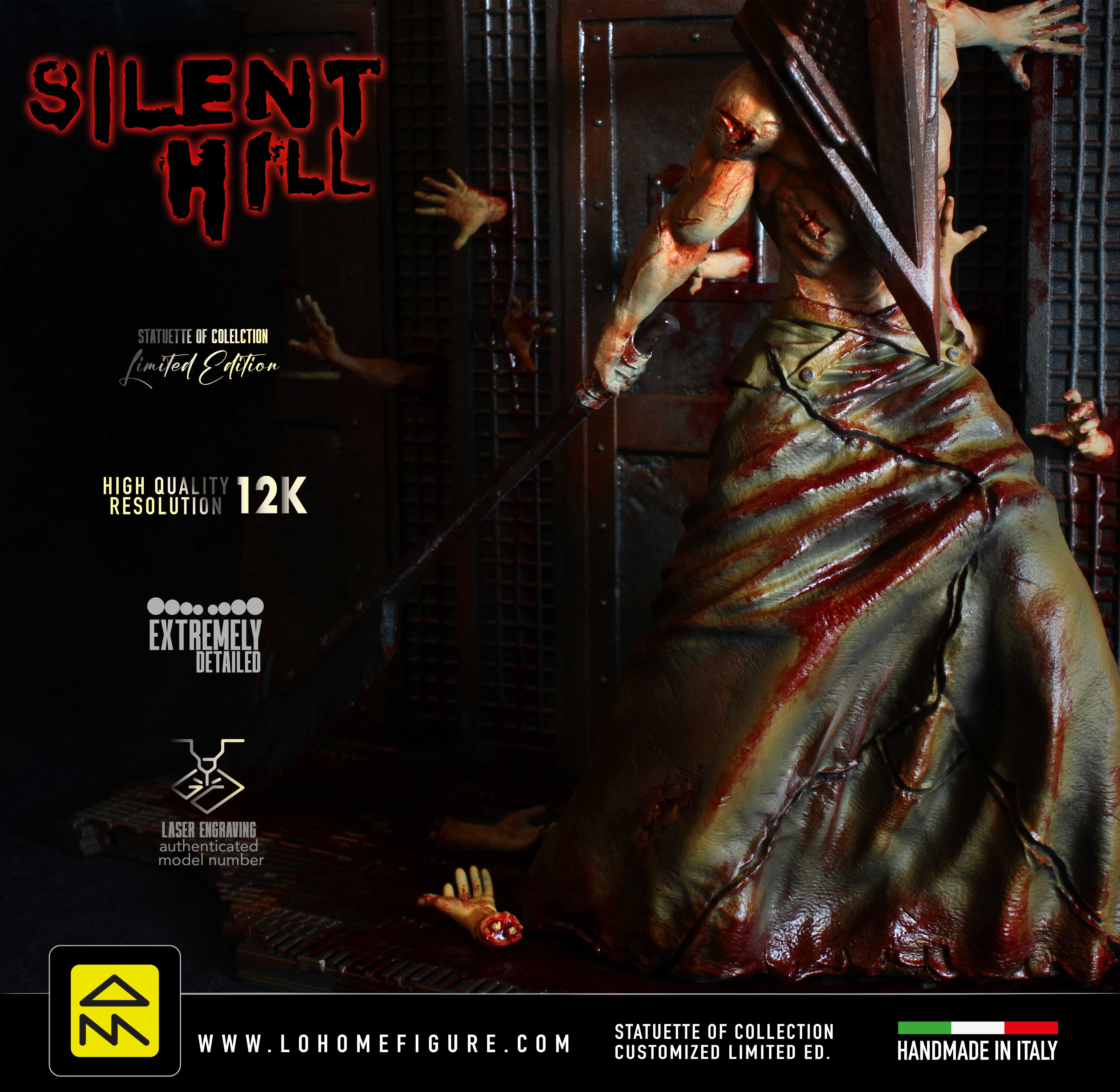 Silent Hill Diorama da collezione - Pyramid Head Figure - scala 1:6