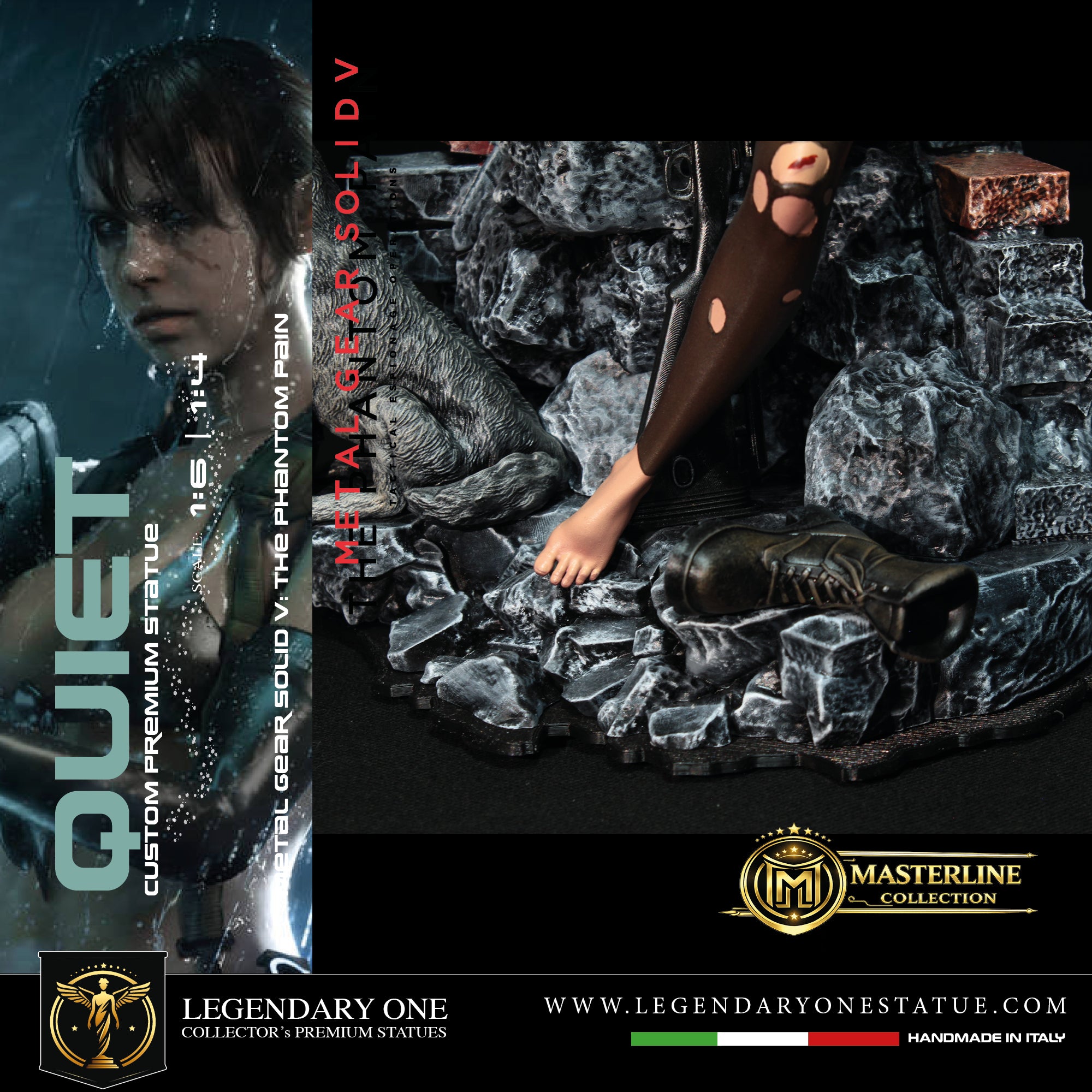 Quiet Statua da Collezione - Metal Gear Solid V Figure - Real Game Color - scala 1:6 / 1:4