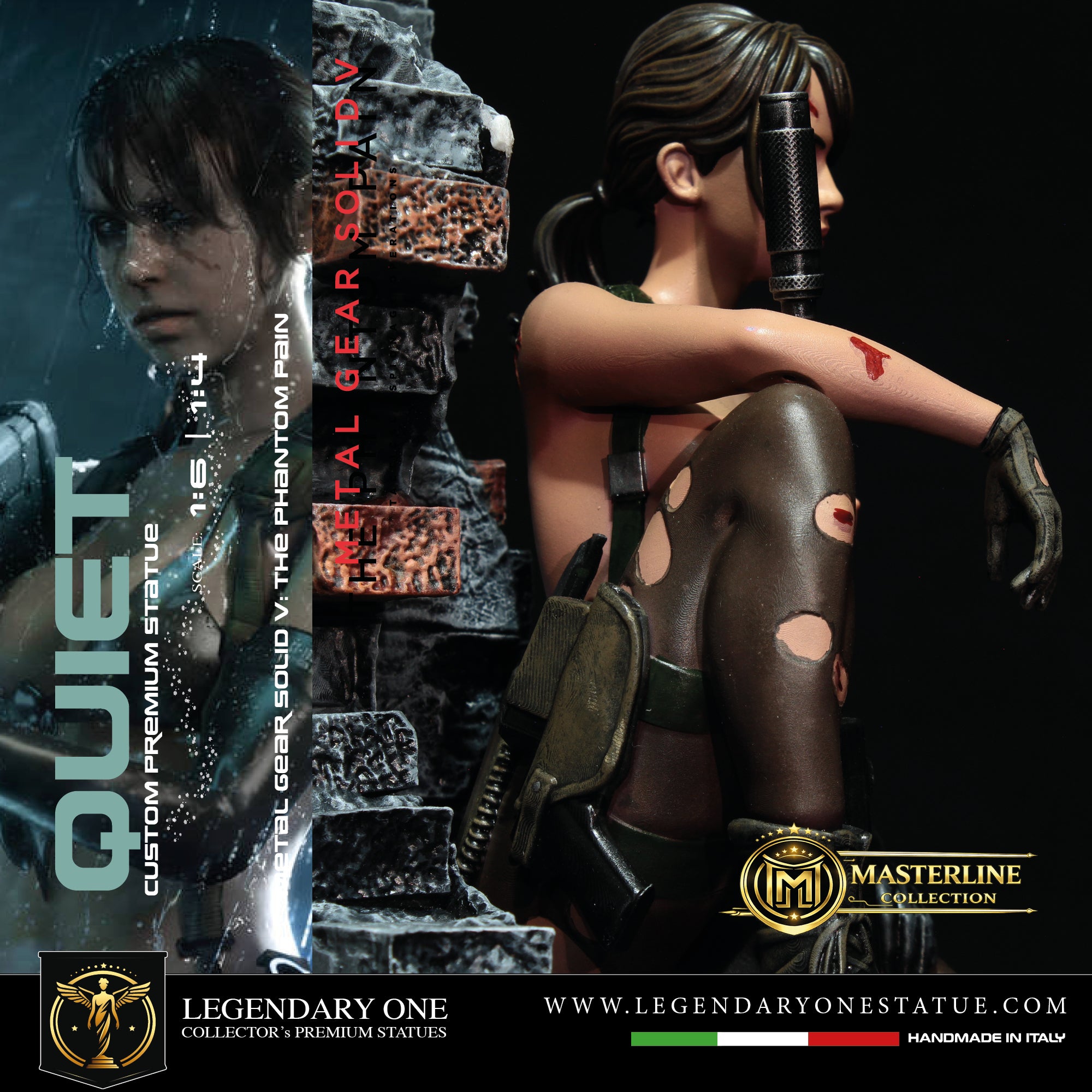 Quiet Statua da Collezione - Metal Gear Solid V Figure - Real Game Color - scala 1:6 / 1:4