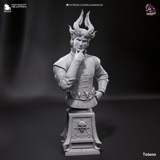 Raphael Baldur's Gate 3 statua da collezione IceBreaker Series