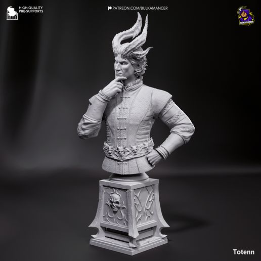 Raphael Baldur's Gate 3 statua da collezione IceBreaker Series