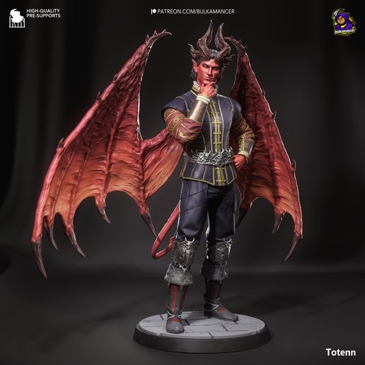 Raphael Baldur's Gate 3 statua da collezione IceBreaker Series