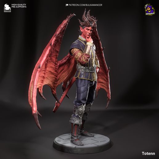Raphael Baldur's Gate 3 statua da collezione IceBreaker Series