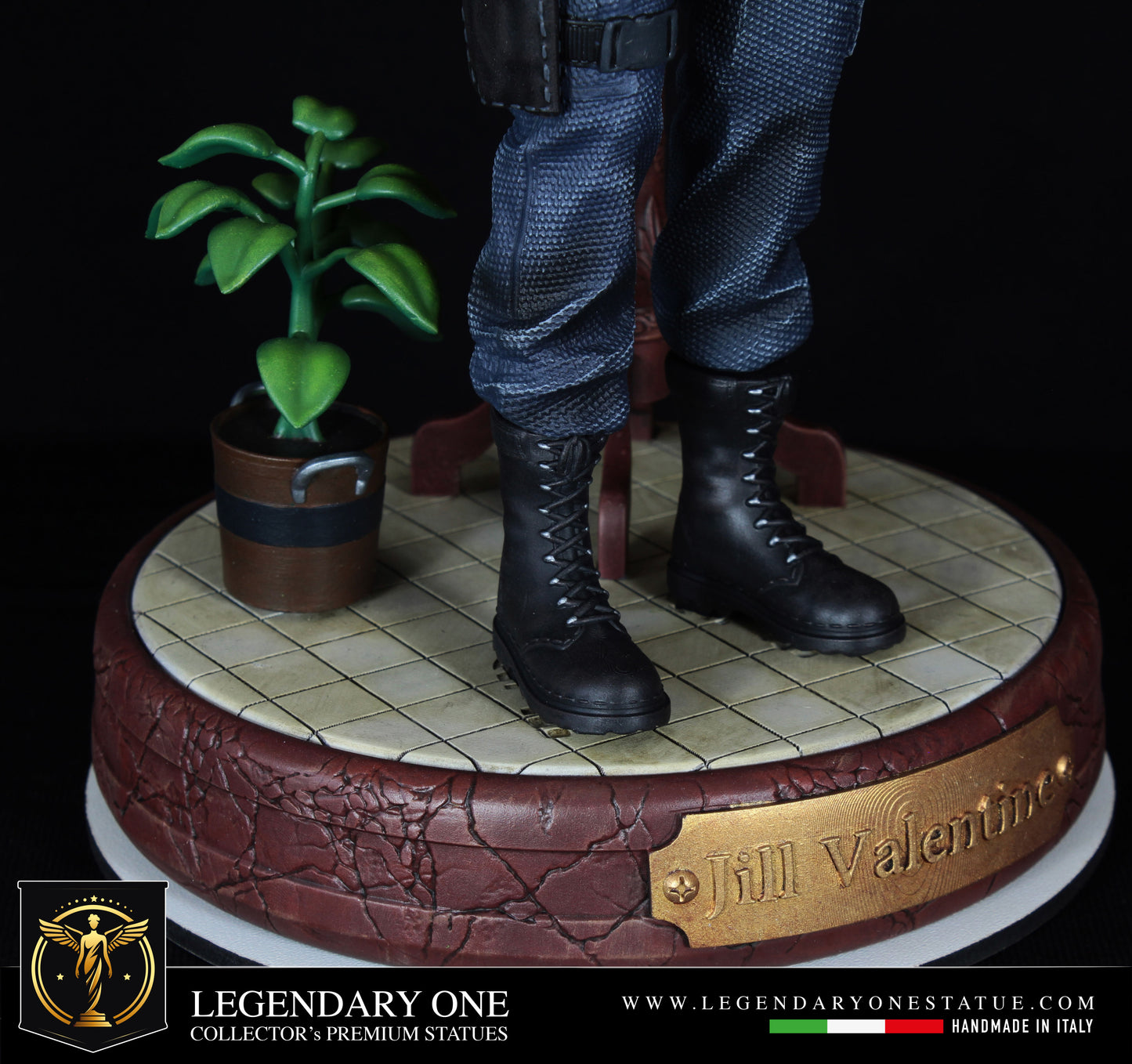 Jill Valentine statue, Resident Evil figure, Jill Valentine Figure Custom Premium Statue, Real Game Diorama Resident Evil, Real Color Effect High Res. 12k