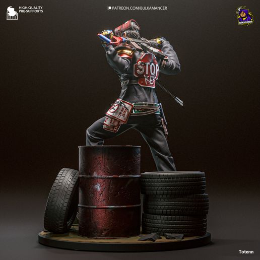Survivor Rust statua da collezione IceBreaker Series
