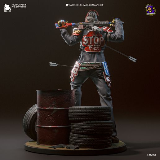 Survivor Rust statua da collezione IceBreaker Series