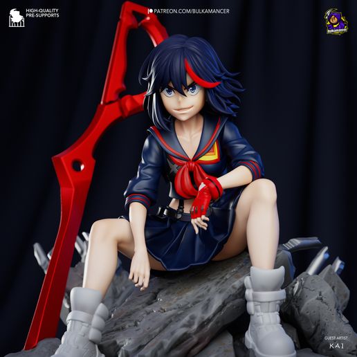 Ryuko Matoi Kill La Kill statua da collezione IceBreaker Series