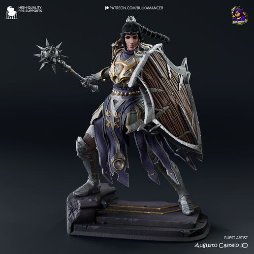 Shadowheart Baldur's Gate 3 statua da collezione IceBreaker Series