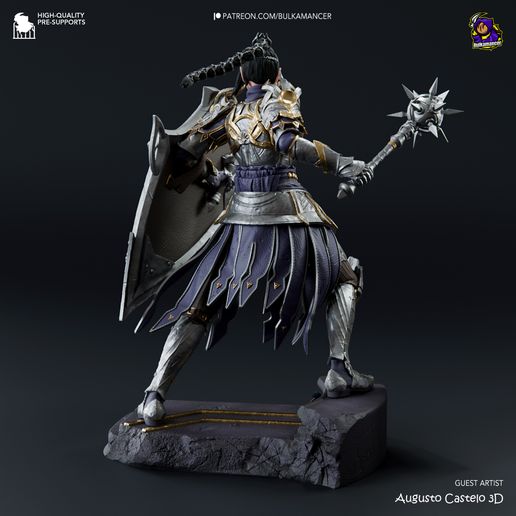 Shadowheart Baldur's Gate 3 statua da collezione IceBreaker Series
