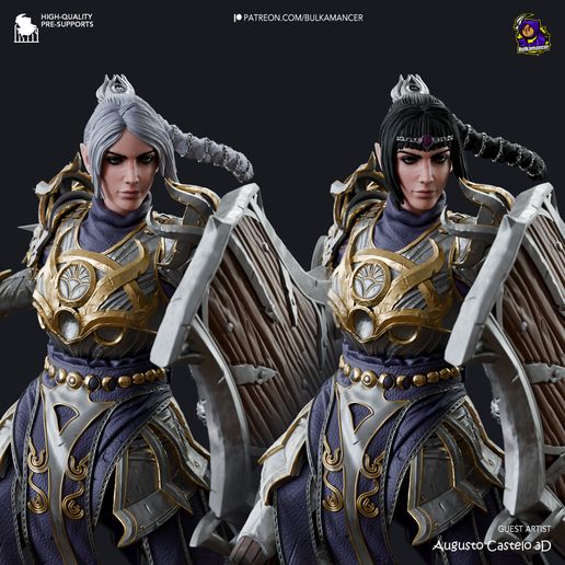 Shadowheart Baldur's Gate 3 statua da collezione IceBreaker Series
