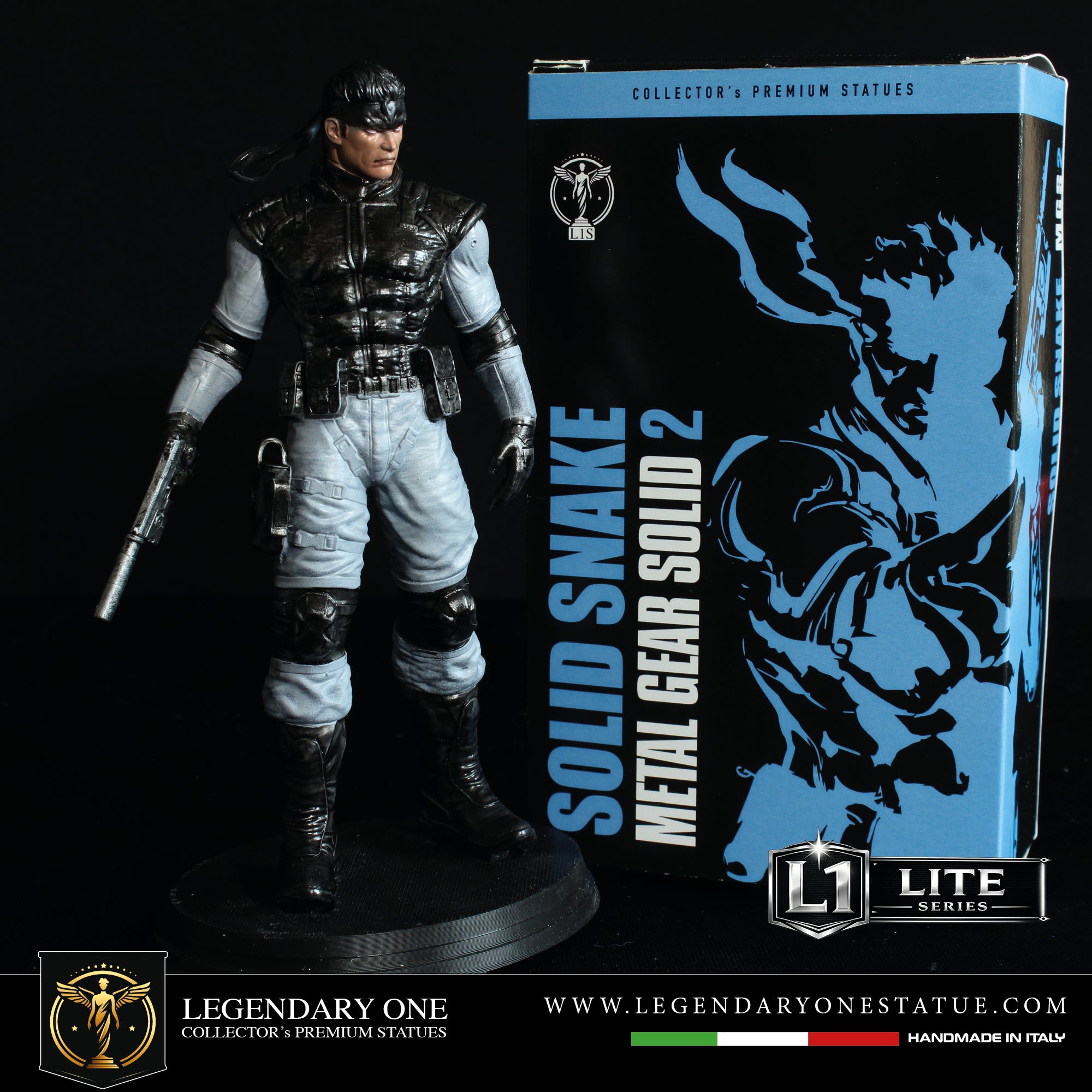 Solid Snake Figure - Metal Gear Solid 2 Statua da Collezione