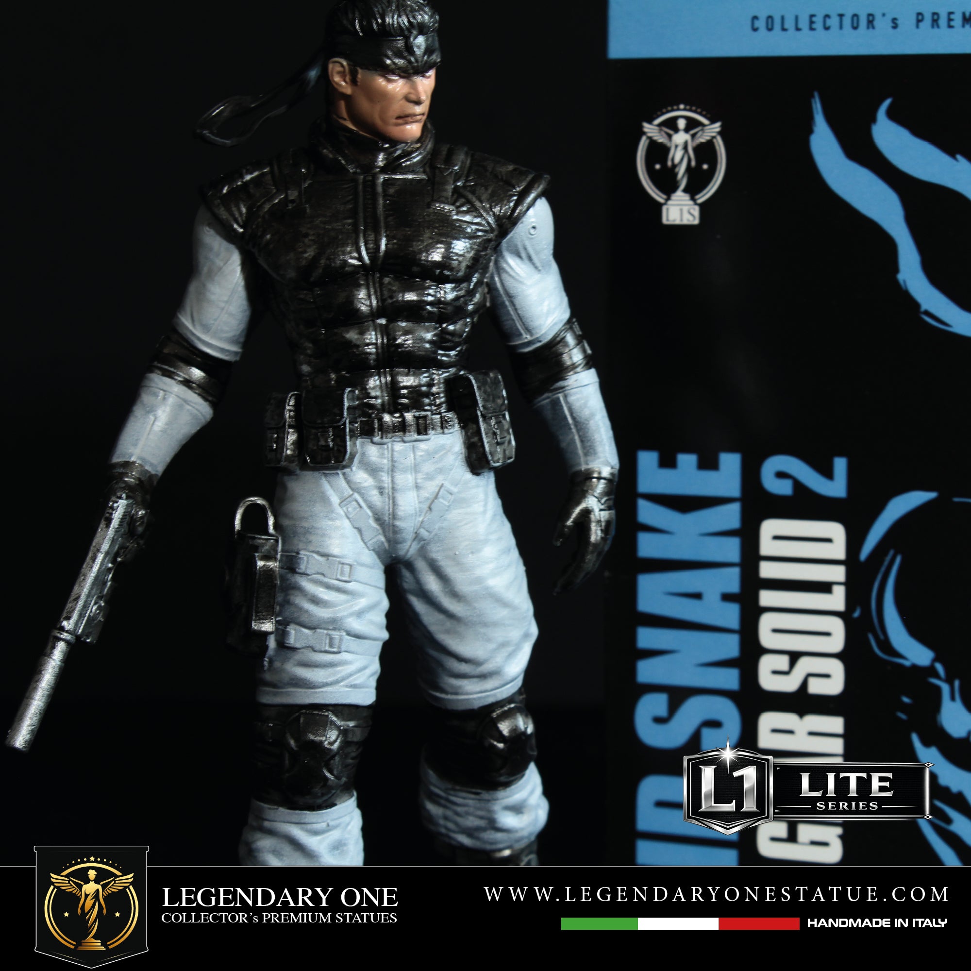 Solid Snake Figure - Metal Gear Solid 2 Statua da Collezione