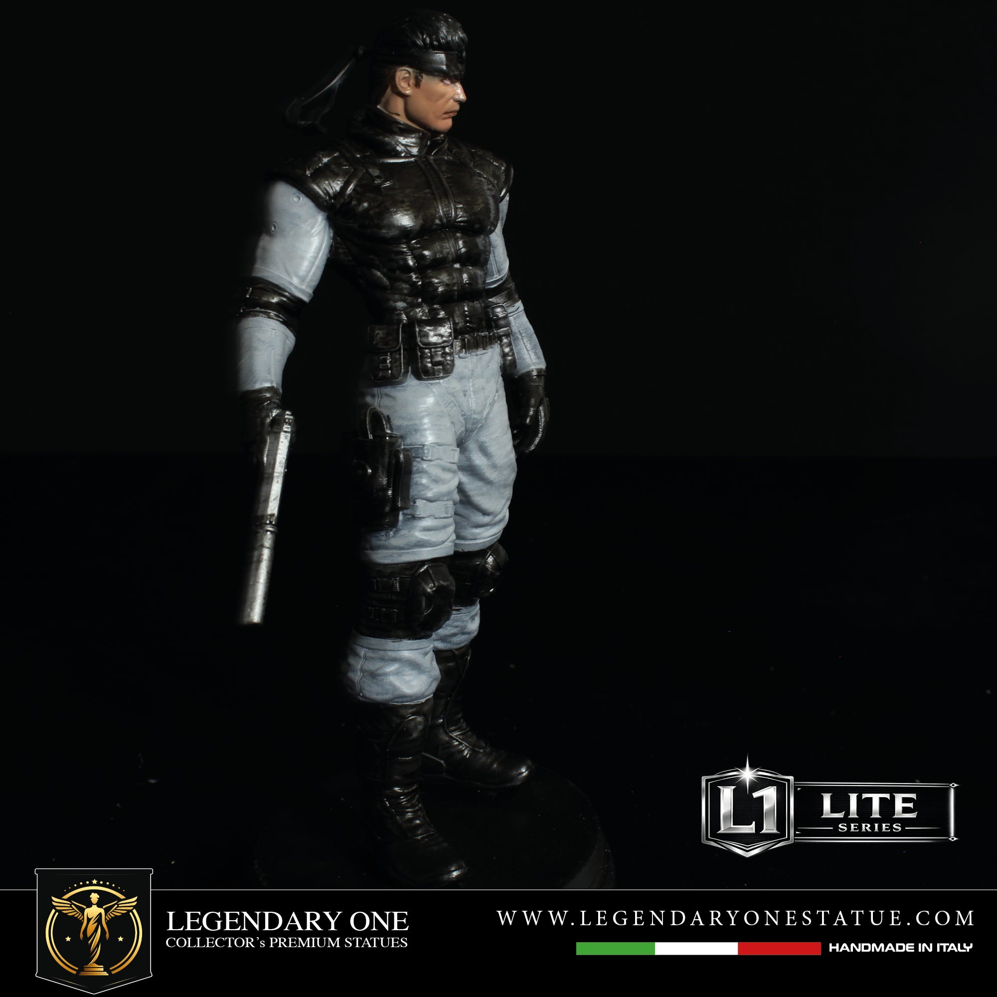Solid Snake Figure - Metal Gear Solid 2 Statua da Collezione