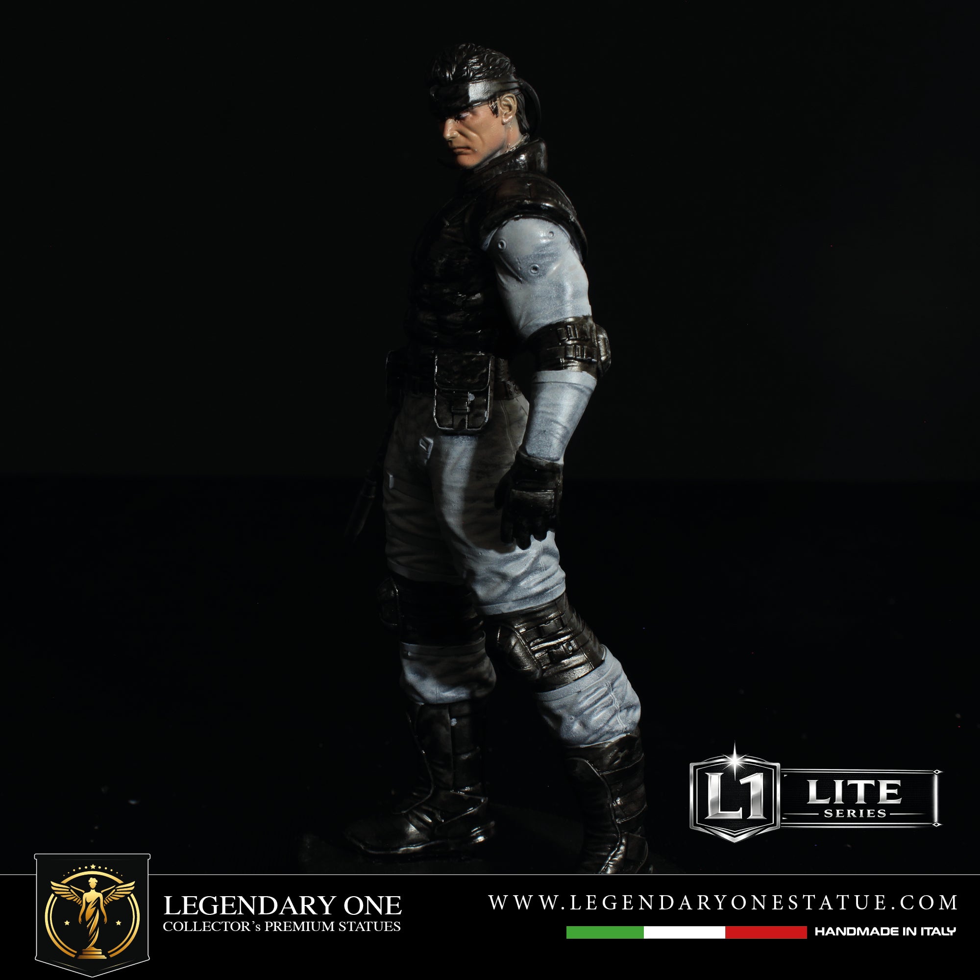 Solid Snake Figure - Metal Gear Solid 2 Statua da Collezione