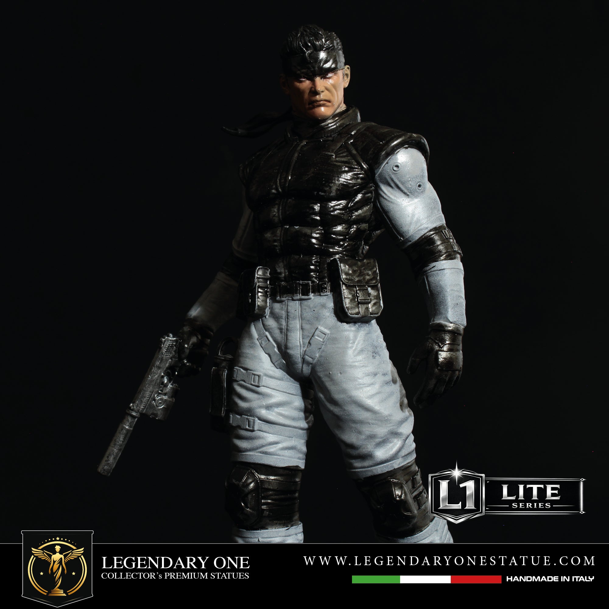 Solid Snake Figure - Metal Gear Solid 2 Statua da Collezione