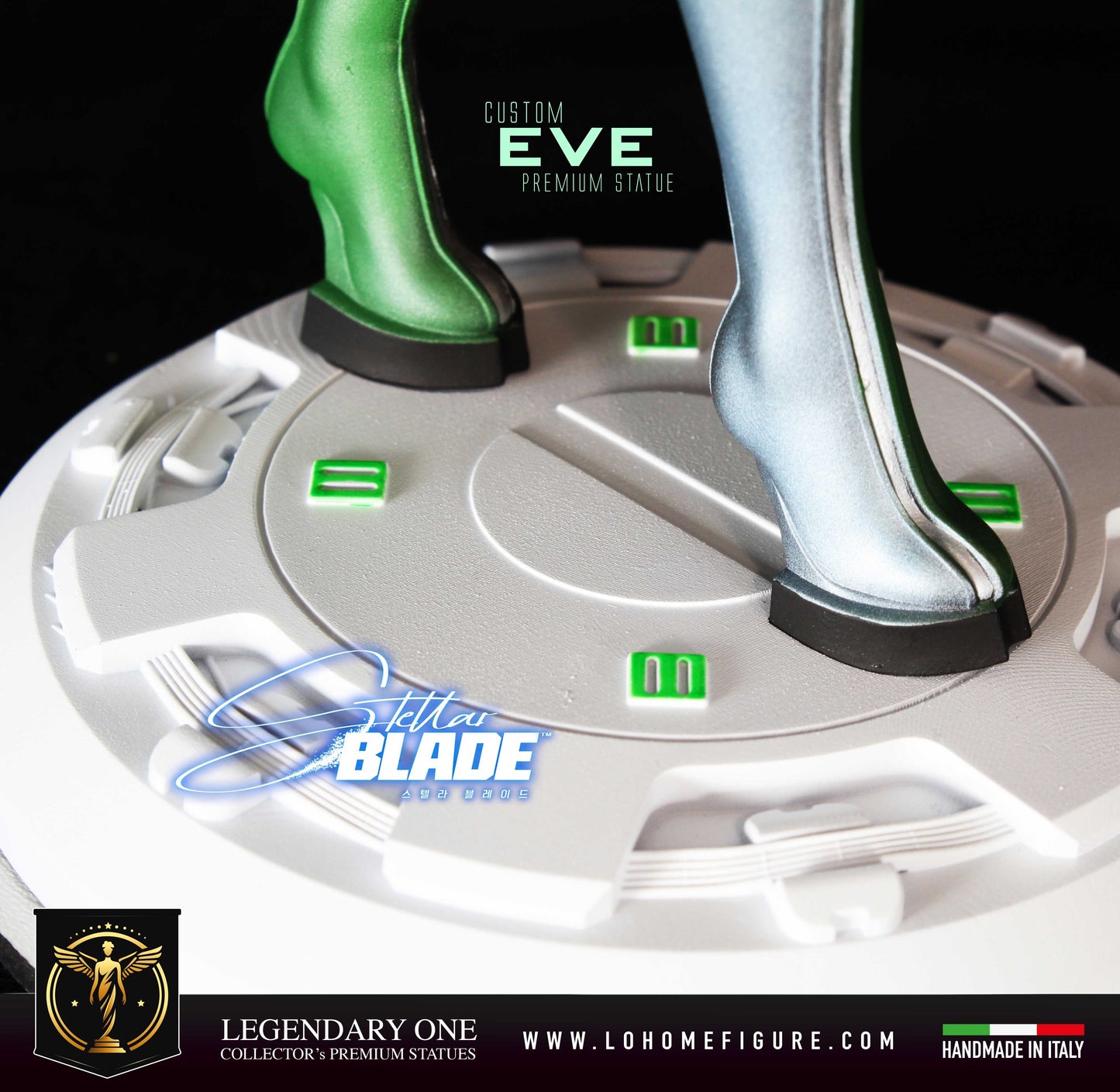 Stellar Blade statue, Eve figure, Stellar Blade Custom Premium Statue, con ali rimovibili, PS5 Stellar Blade, Real Game Color Effect Made in Italy High Res. 12k