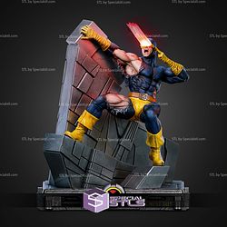Cyclops Phoenix Must Die X-Men dettaglio statua da collezione 4