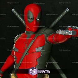 Deadpool and Wolverine New Diorama Marvel dettaglio statua da collezione 3