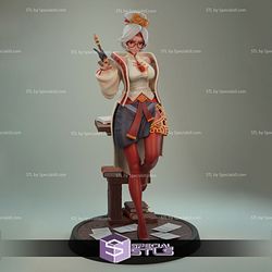 Purah Mechanic Base The Legend of Zelda dettaglio statua da collezione 4