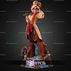 Purah Mechanic Base The Legend of Zelda statua da collezione IceBreaker Series vista alternativa