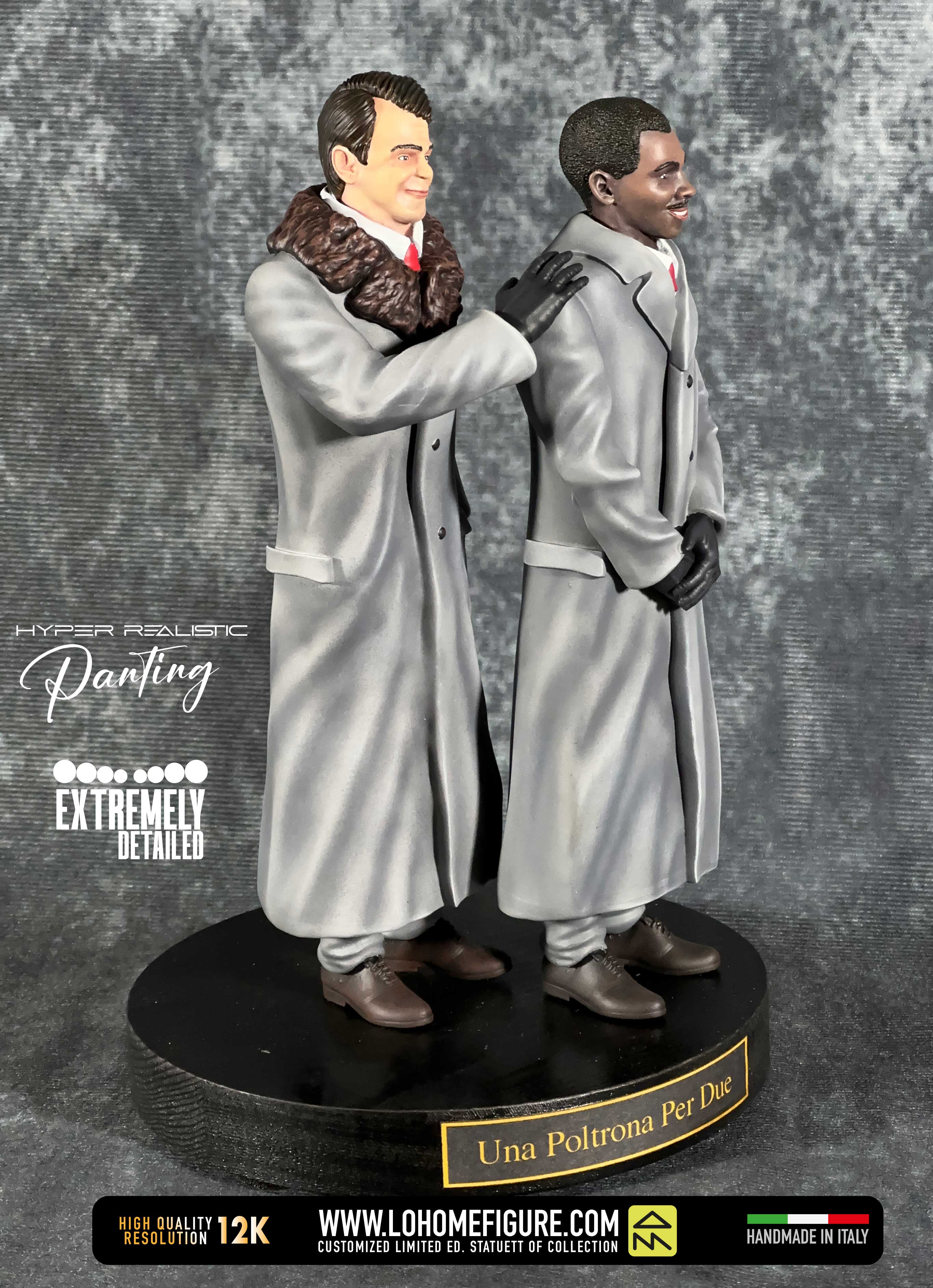 Una poltrona per due Statua da collezione esclusiva - Eddie Murphy e Dan Aykroyd Figure Real Cinematic Color - scala 1:8