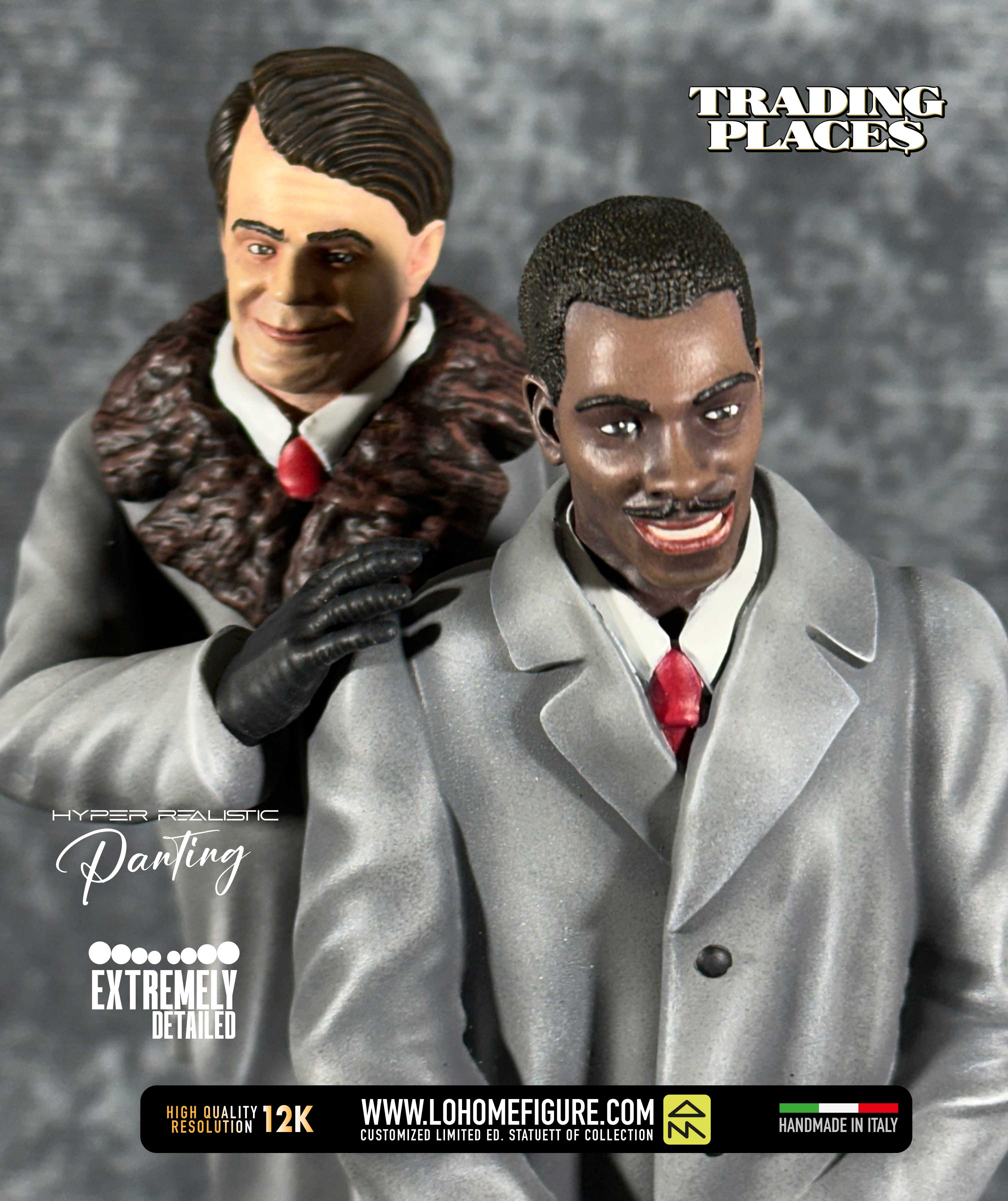 Una poltrona per due Statua da collezione esclusiva - Eddie Murphy e Dan Aykroyd Figure Real Cinematic Color - scala 1:8