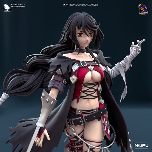 Velvet Crowe Tales of Berseria statua da collezione IceBreaker Series