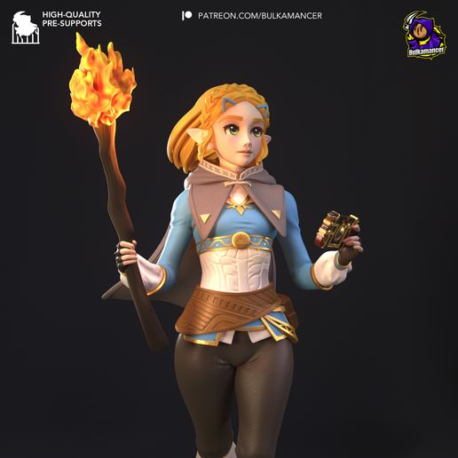 Zelda Tears of the Kingdom statua da collezione IceBreaker Series